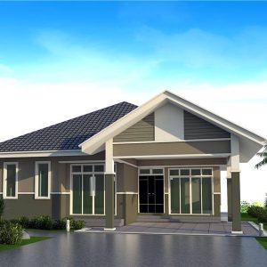 Design rumah banglo moden
