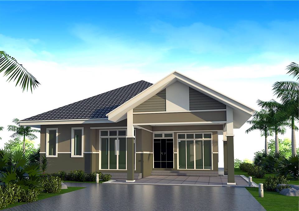 Design rumah banglo moden