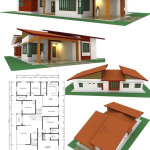 Design rumah banglo setingkat