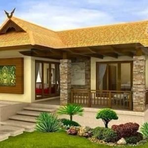 Design rumah kayu moden