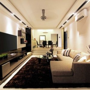 Design rumah teres setingkat moden