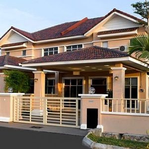 Gambar rumah banglo setingkat