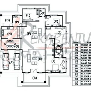 Pelan rumah 10 bilik