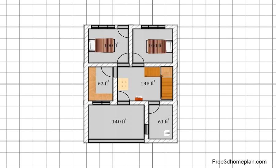 Pelan rumah 20 x 30