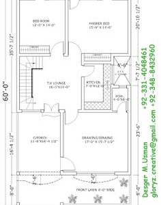 Pelan rumah 30 x 50