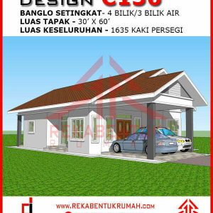 Pelan rumah 30 x 60