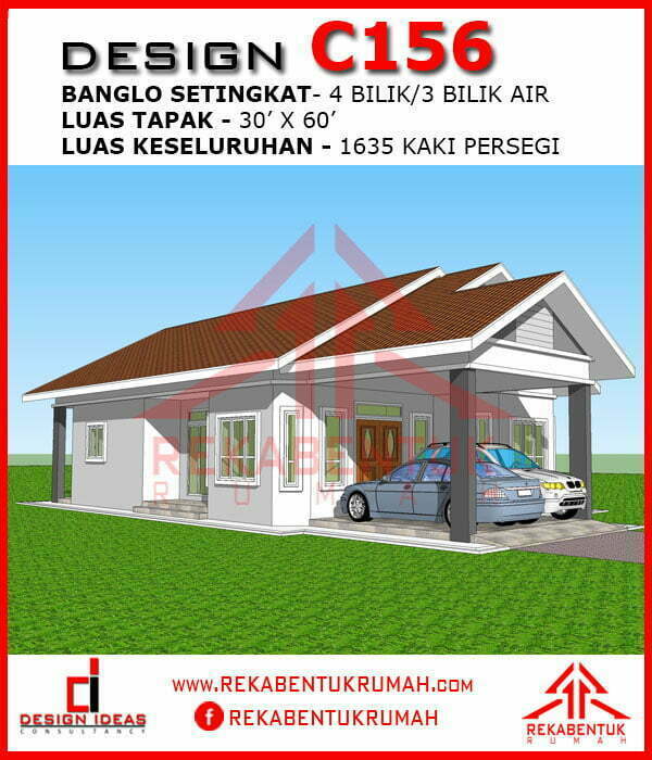 Pelan rumah 30 x 60