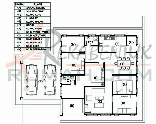 Pelan rumah 30x70