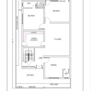 Pelan rumah 35×60