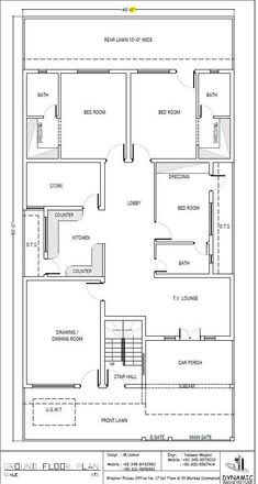 Pelan rumah 40x80