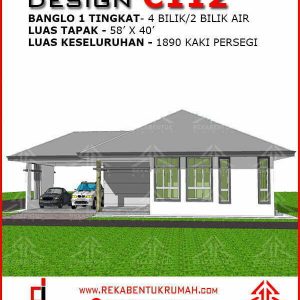 Pelan rumah 50 x 40