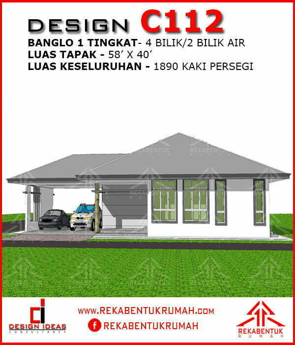 Pelan rumah 50 x 40