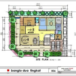 Pelan rumah autocad