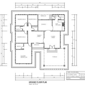 Pelan rumah banglo