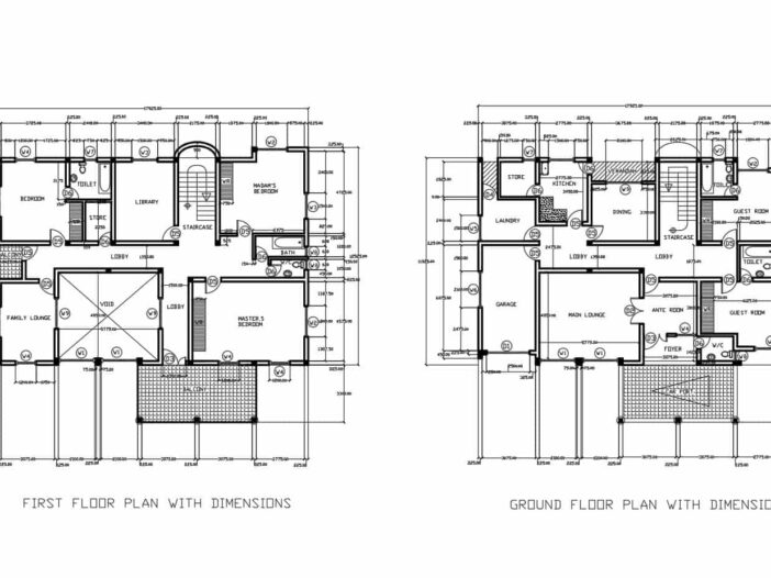 Pelan rumah dwg