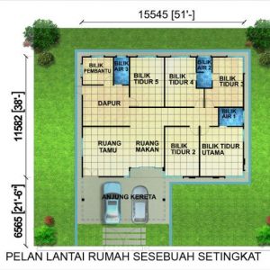 Pelan rumah empat segi