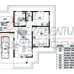 Pelan rumah idaman 1 tingkat