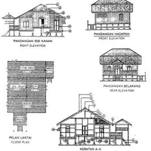 Pelan rumah limas bungkus