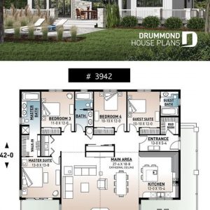 Pelan rumah modern