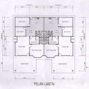 Pelan rumah satu tingkat