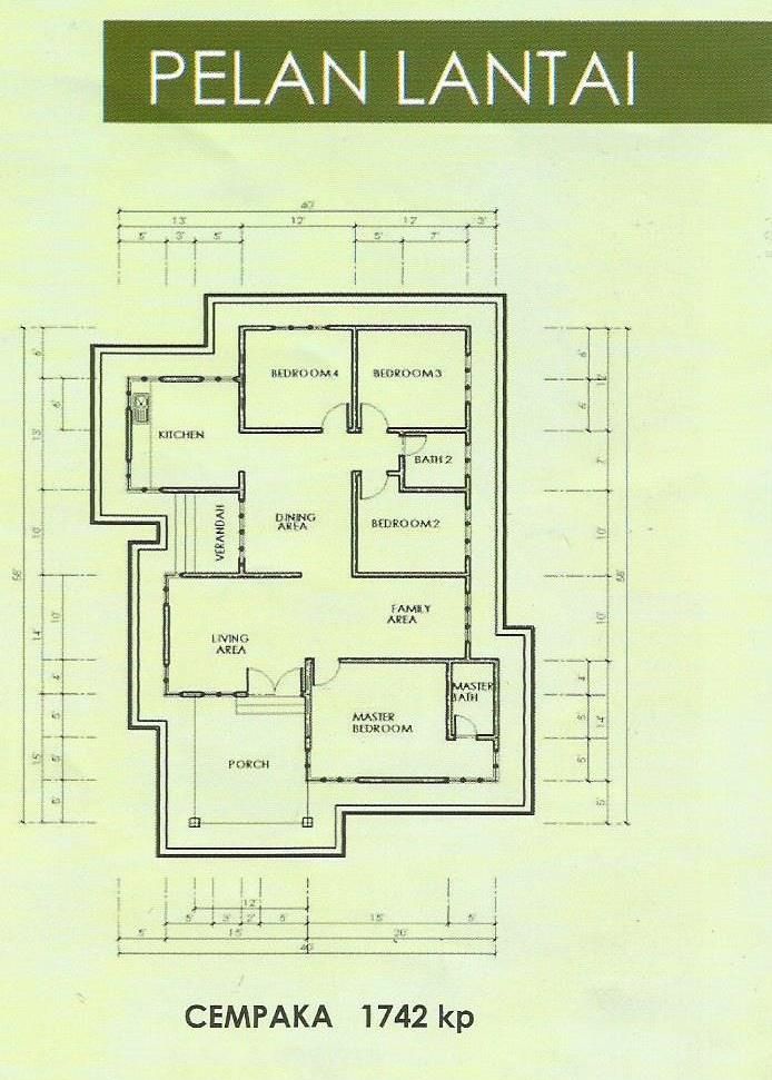 Pelan rumah teres terkini