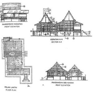 Pelan rumah tradisional negeri sembilan