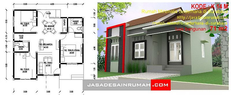 Pelan rumah yang menarik