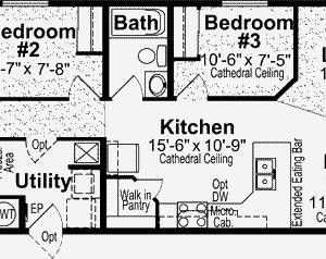 Plan rumah 20 x 70