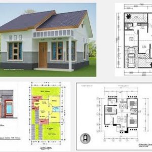 Plan rumah 3 bilik kos rendah