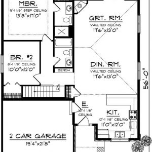 Plan rumah