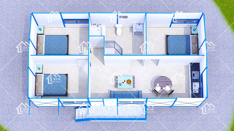 Plan rumah kos rendah