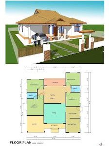 Plan rumah setingkat