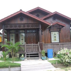 Reka bentuk rumah kayu