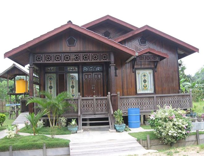 Reka bentuk rumah kayu