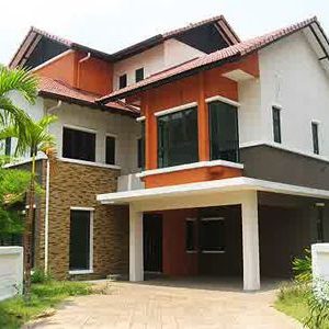 Rumah banglo 2 tingkat moden