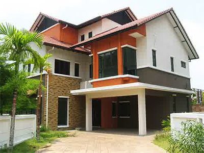 Rumah banglo 2 tingkat moden