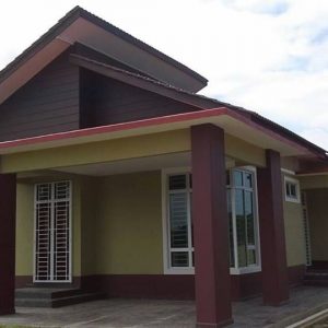 Rumah banglo setingkat moden