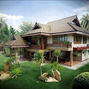 Rumah kampung modern